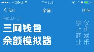 『高端精品』钱包模拟器，微商专用软件，模拟钱包余额，非常好用『软件➕视频教程』-网创之家
