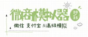 『高端精品』最新微商助手，聊天记录 钱包 银行卡多功能模拟 纯真模拟器	『月卡软件+使用教程』-网创之家