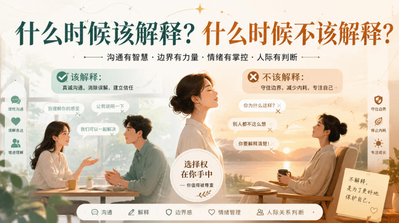 付费文章：什么时候该解释？什么时候不该解释？-网创之家