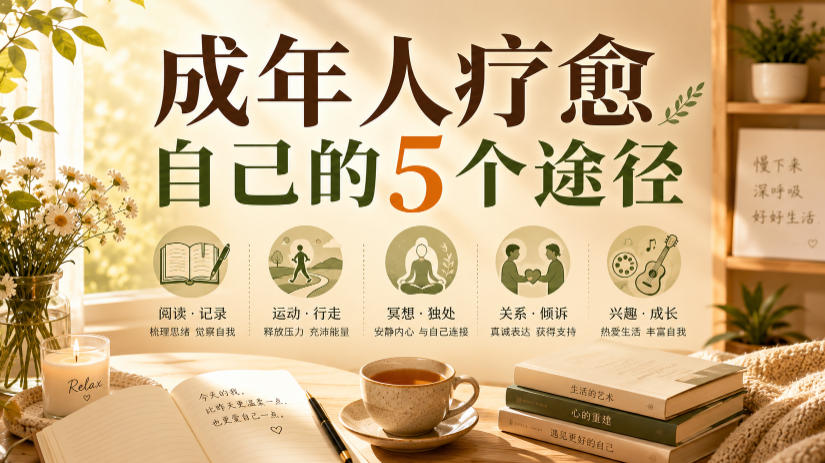 付费文章：成年人疗愈自己的5个途径-网创之家