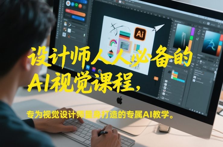 设计师人人必备的AI视觉课程，专为视觉设计师量身打造的专属AI教学-网创之家