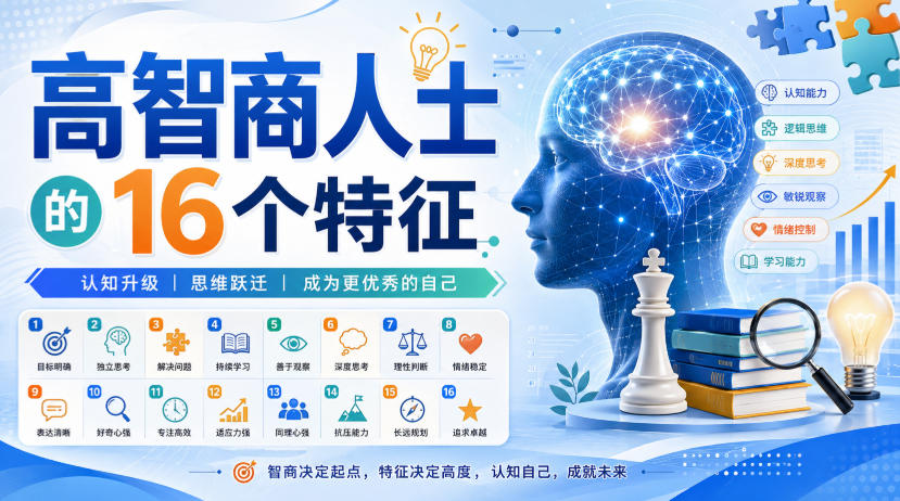 付费文章：高智商人士的16个特征-网创之家