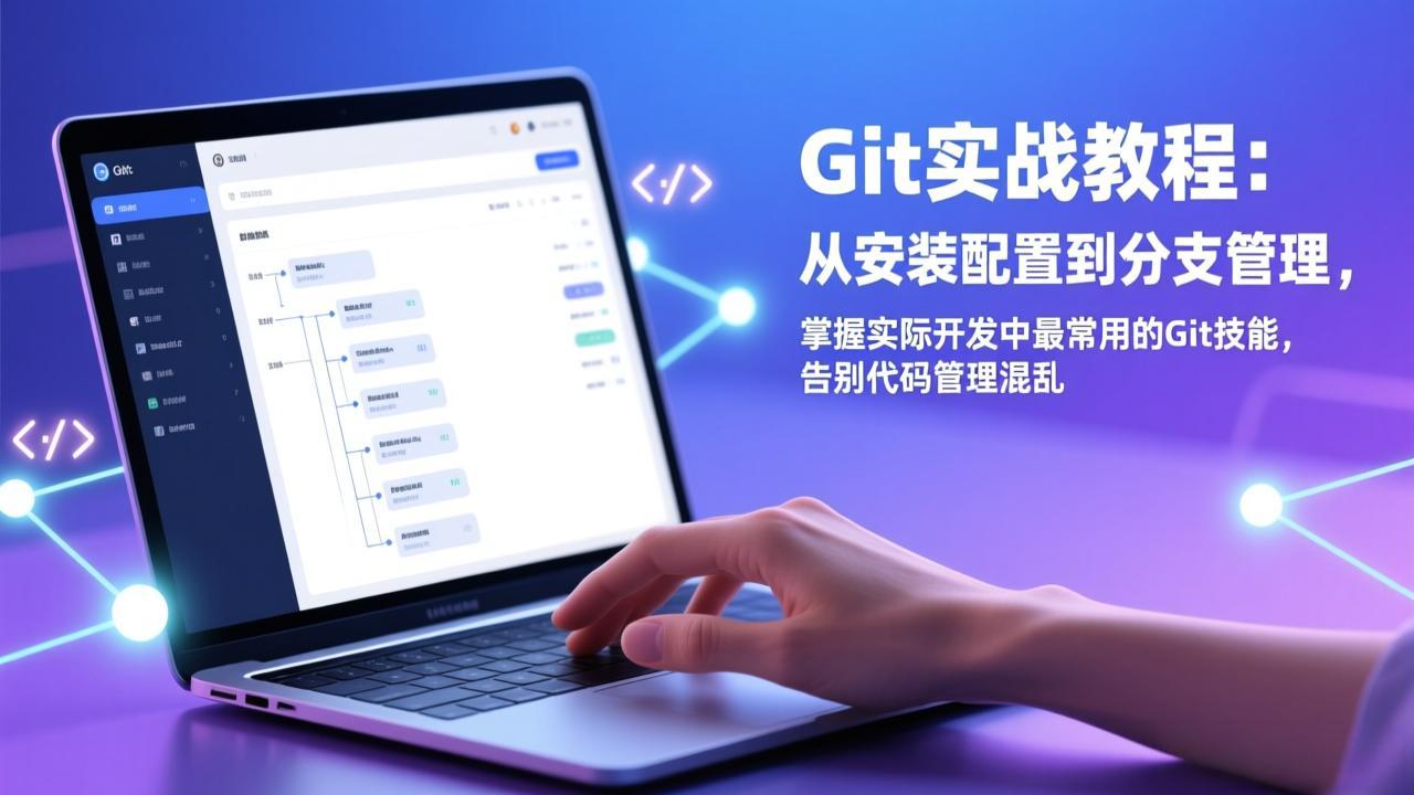 Git实战教程：从安装配置到分支管理，掌握实际开发中最常用的Git技能，告别代码管理混乱-网创之家