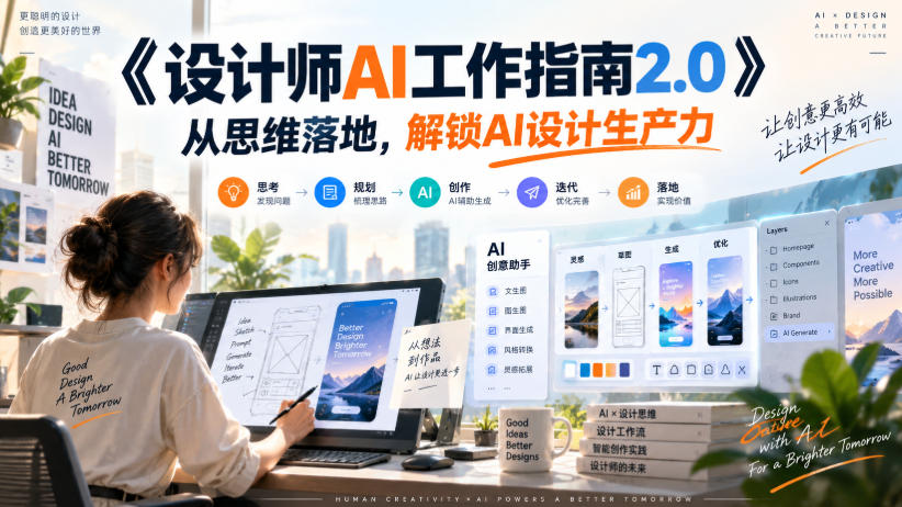 《设计师AI工作指南2.0》从思维落地-无水印，解锁AI设计生产力-网创之家