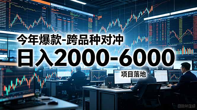 今年爆款-跨品种对冲日入2000-6000，项目落地！-网创之家