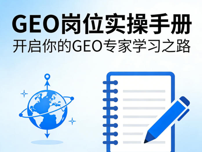 GEO岗位实操手册，开启你的GE0专家学习之路-网创之家