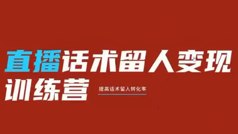 纹汐·直播话术留人变现训练营-网创之家