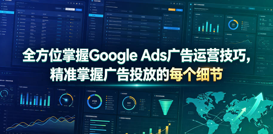 全方位掌握Google Ads广告运营技巧，精准掌握广告投放的每个细节【原创双语字幕】-网创之家