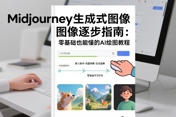 Midjourney生成式图像逐步指南：零基础也能懂的AI绘图教程-网创之家