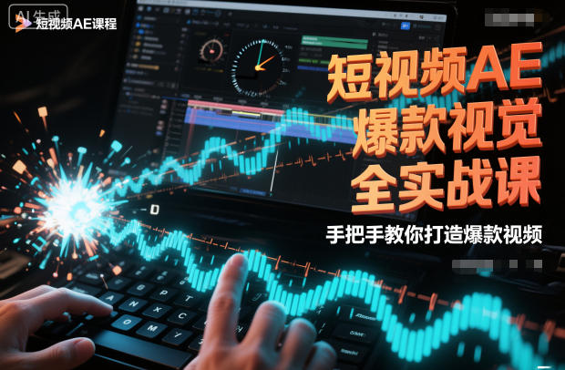 短视频AE爆款视觉全实战课，手把手教你打造爆款视频-网创之家