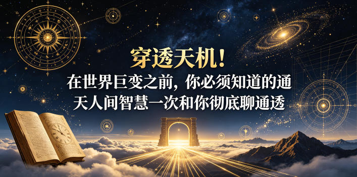 付费文章：穿透天机！在世界巨变之前，你必须知道的通天人间智慧一次和你彻底聊通透-网创之家