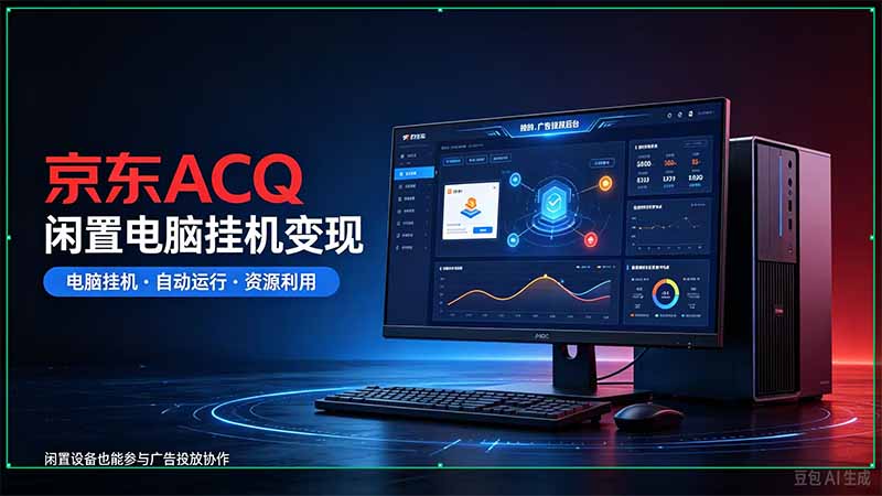 京东ACQ是什么？闲置电脑挂机采集项目拆解-网创之家