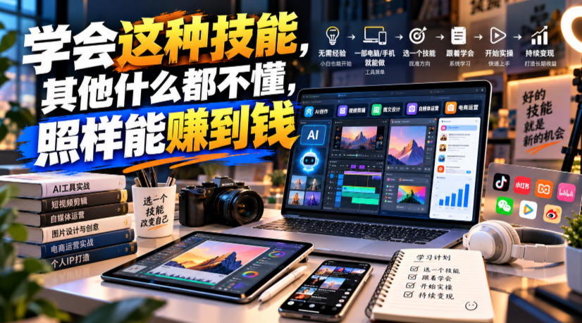 某公众号付费文章：学会这种技能，其他什么都不懂，照样能賺到钱-网创之家