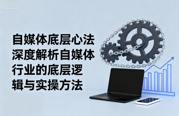 自媒体底层心法，深度解析自媒体行业的底层逻辑与实操方法-网创之家