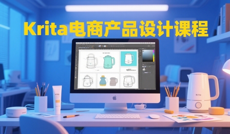 大梦老师·Krita电商产品设计课程-网创之家