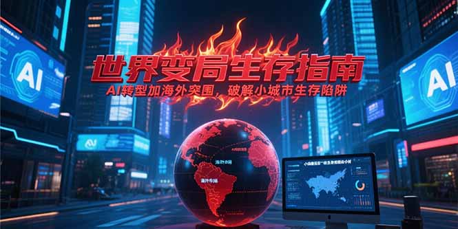 付费文章《世界变局生存指南,AI转型加海外突围,破解小城市生存陷阱》-网创之家