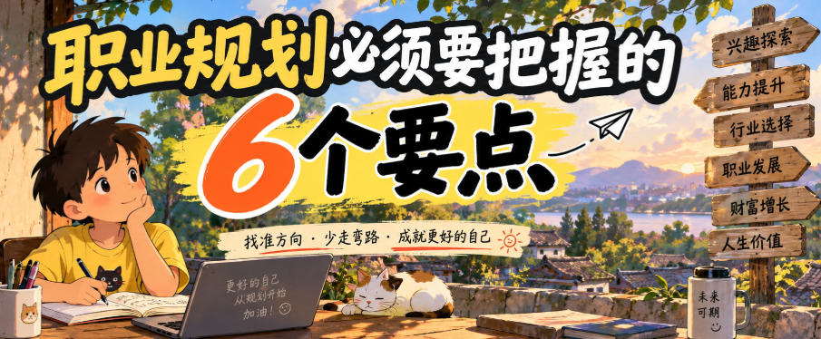 付费文章：职业规划必须要把握的6个要点-网创之家