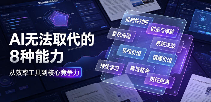 付费文章：AI无法取代的8种能力-网创之家