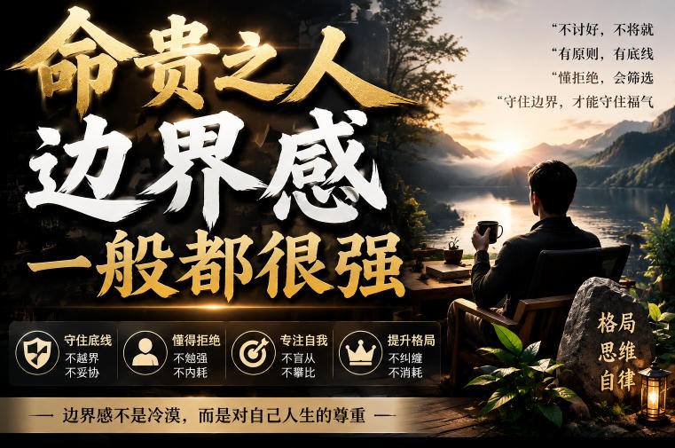 付费文章：命贵之人，边界感一般都很强-网创之家