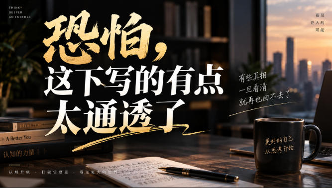 灏泽叔最新付费文章：恐怕，这下写的有点太通透了-网创之家