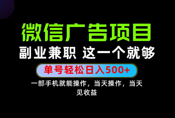 错过就亏大了！一部手机也能轻松日入500+，每天十几分钟就够了，长期稳定可做的手机副业!【揭秘】-网创之家