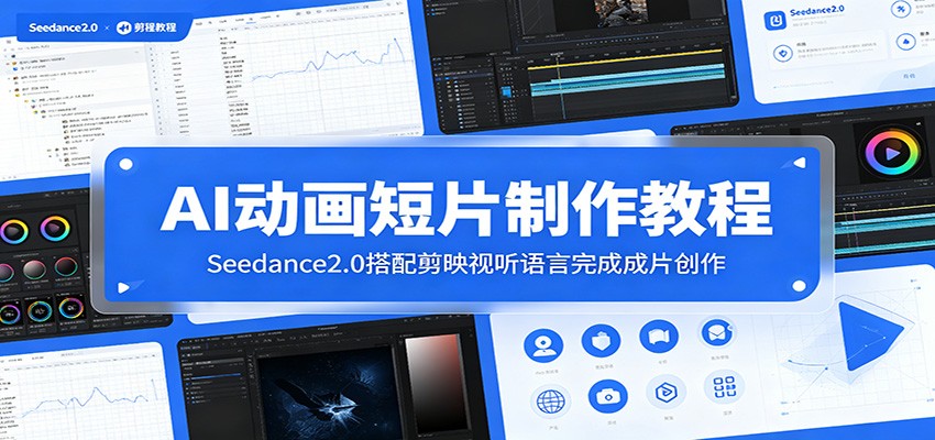 AI动画短片制作教程：Seedance2.0搭配剪映视听语言完成成片创作-网创之家