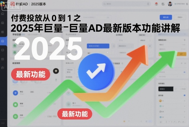 付费投放从0到1之2025年巨量AD最新版本功能讲解-网创之家
