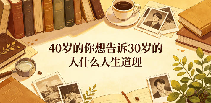 公众号付费文章：40岁的你想告诉30岁的人什么人生道理？-网创之家