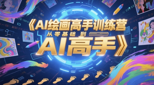 AI绘画高手训练营,从零基础到AI高手-网创之家