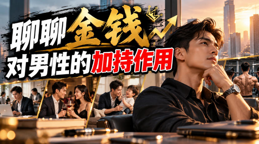 某公众号付费文章：聊聊金钱对男性的加持作用-网创之家