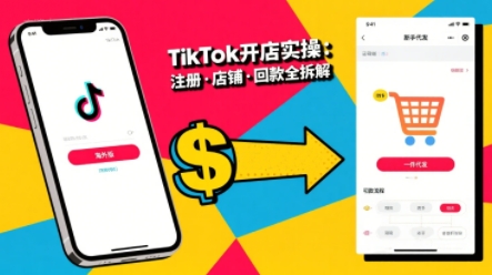 TikTok从开店到投流的进阶课,从基础实操到高阶技巧一网打尽-网创之家