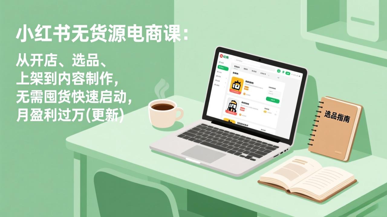 小红书无货源电商课(5月12更新-网创之家