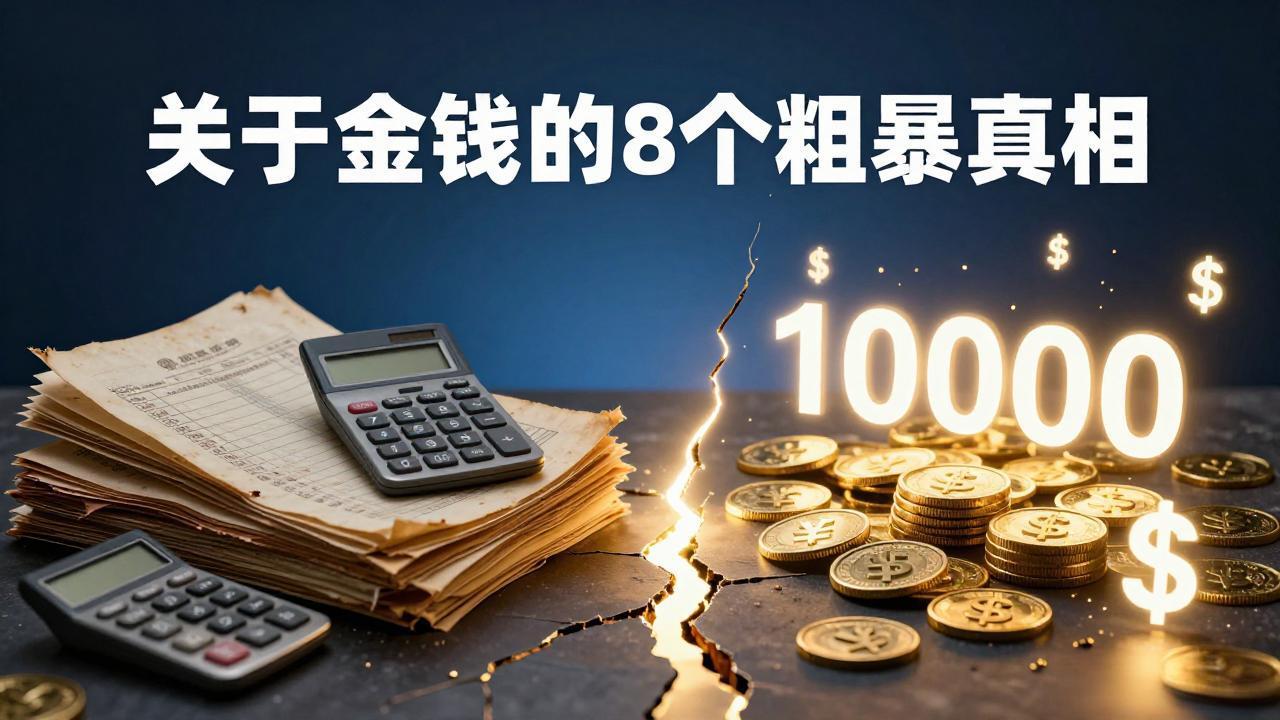 付费文章：关于金钱的 8 个粗暴真相，彻底重塑你的赚钱思维与财富认知-网创之家