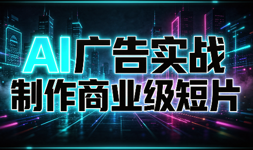AI广告实战制作商业级短片-网创之家