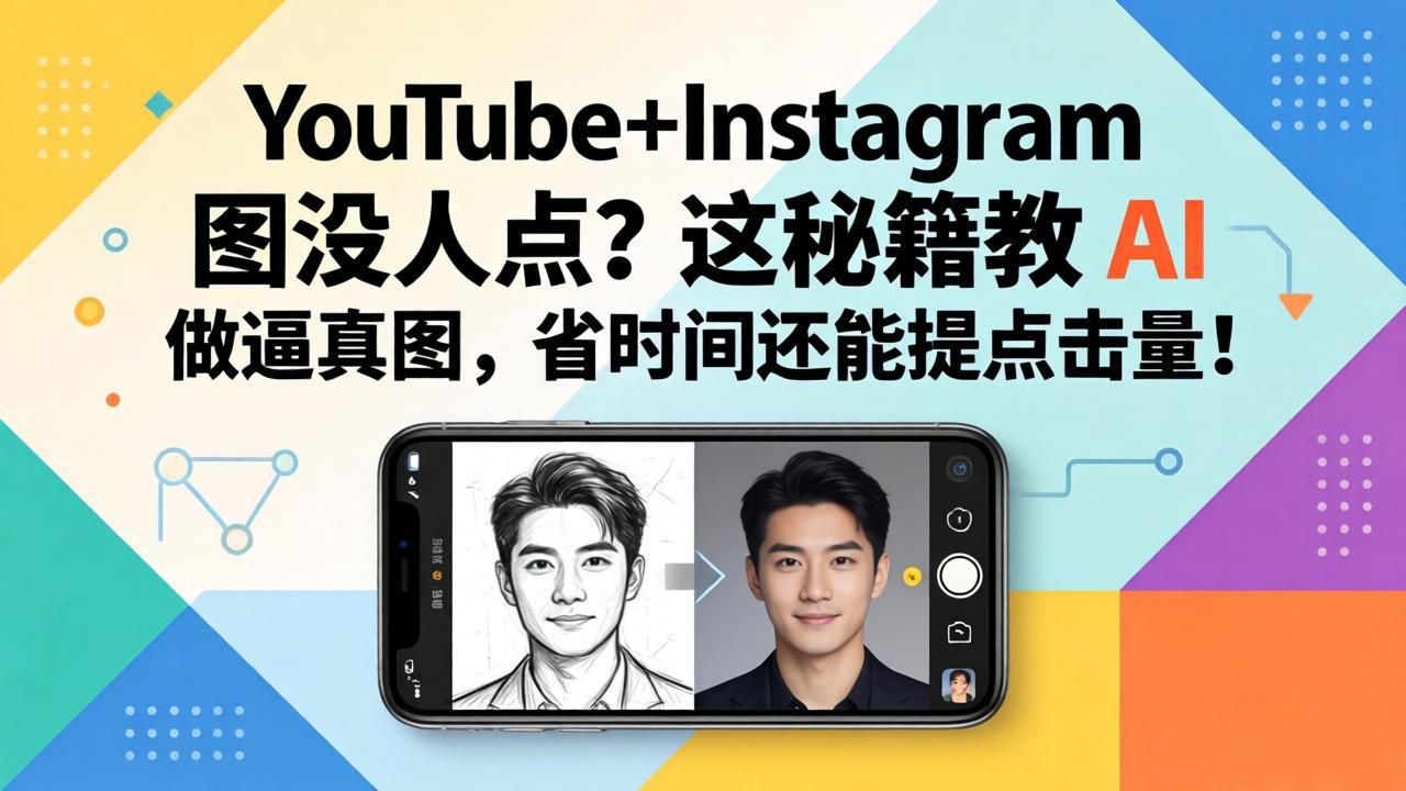 YouTube+Instagram图没人点？这秘籍教 AI 做逼真图，省时间还能提点击量-网创之家