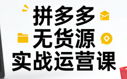 子枫老师·拼多多无货源实战运营课(更新12月)-网创之家