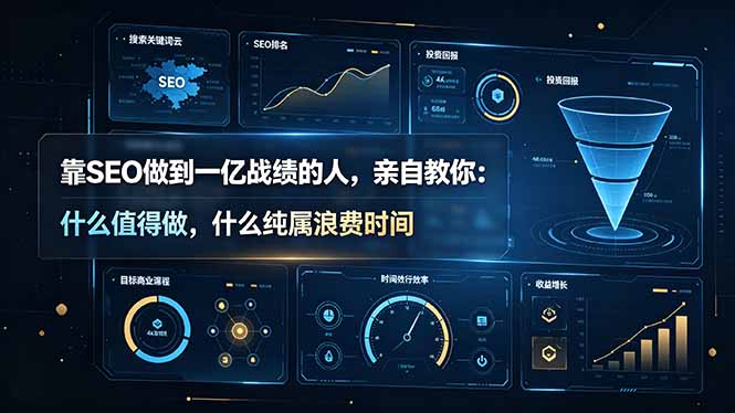 靠SEO做到一亿战绩的人，亲自教你：什么值得做，什么纯属浪费时间【原创双语字幕】-网创之家