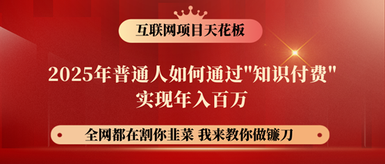 镰刀训练营超级IP合伙人，25年普通人如何通过“知识付费”年入百万！-网创之家