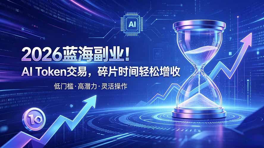 AI Token算力赛道！普通人可入局的数字副业-网创之家