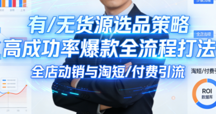 子鹏讲电商·淘宝私家班(更新2026)-网创之家