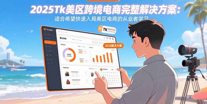 2025Tk美区跨境电商完整解决方案：适合希望快速入局美区电商的从业者学习-网创之家