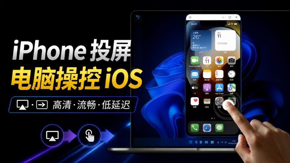 iPhone投屏到Windows电脑，还支持操控IOS系统，多台设备能同时上屏，有点意思iPhoneMirror-网创之家