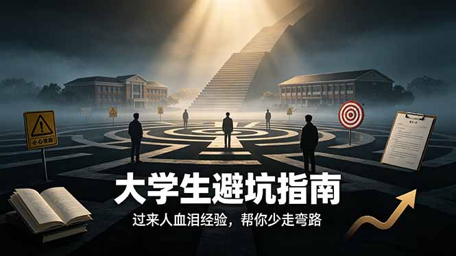 付费文章：大学生避坑指南 ，过来人血泪经验，帮你少走弯路-网创之家