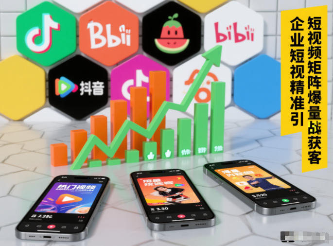 企业短视频精准引流矩阵获客，短视频矩阵爆量战法-网创之家