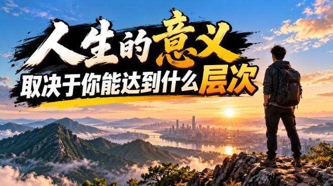 某公众号付费文章：人生的意义，取决于你能达到什么层次-网创之家