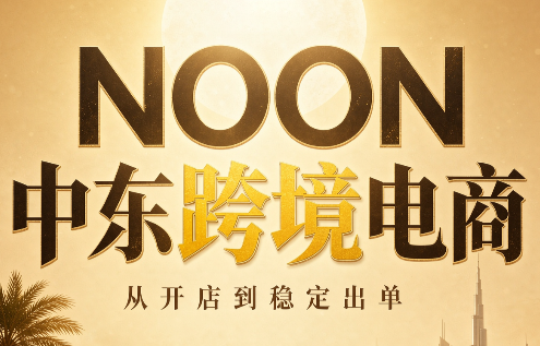 NOON中东跨境电商：从开店到稳定出单(更新2026)-网创之家