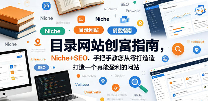目录网站创富指南，Niche+SEO，手把手教您从零打造打造一个真能盈利的网站【原创双语字幕】-网创之家