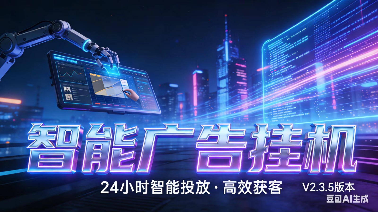 AI 广告云挂机 · 全域流量变现平台-网创之家