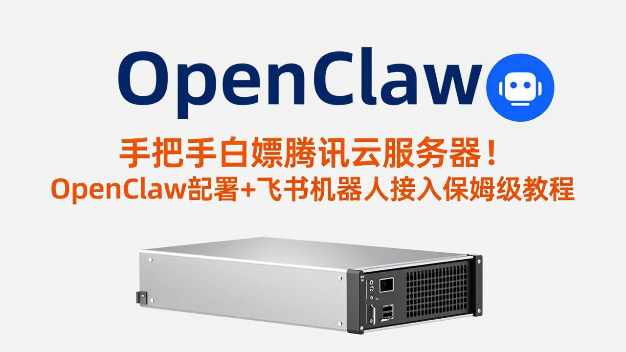 手把手白嫖腾讯云服务器！OpenClaw部署+飞书机器人接入保姆级教程-网创之家