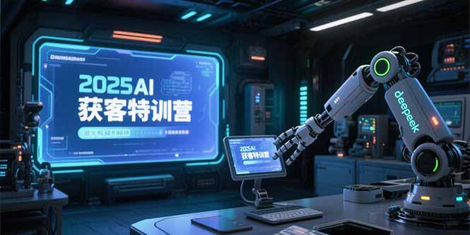 2025AI获客特训营，AI图文视频全制作，deepseek工具实操教学-网创之家